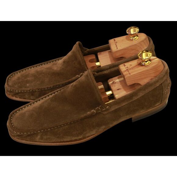 Kiton Other - Kiton Suede Slip-On Loafers